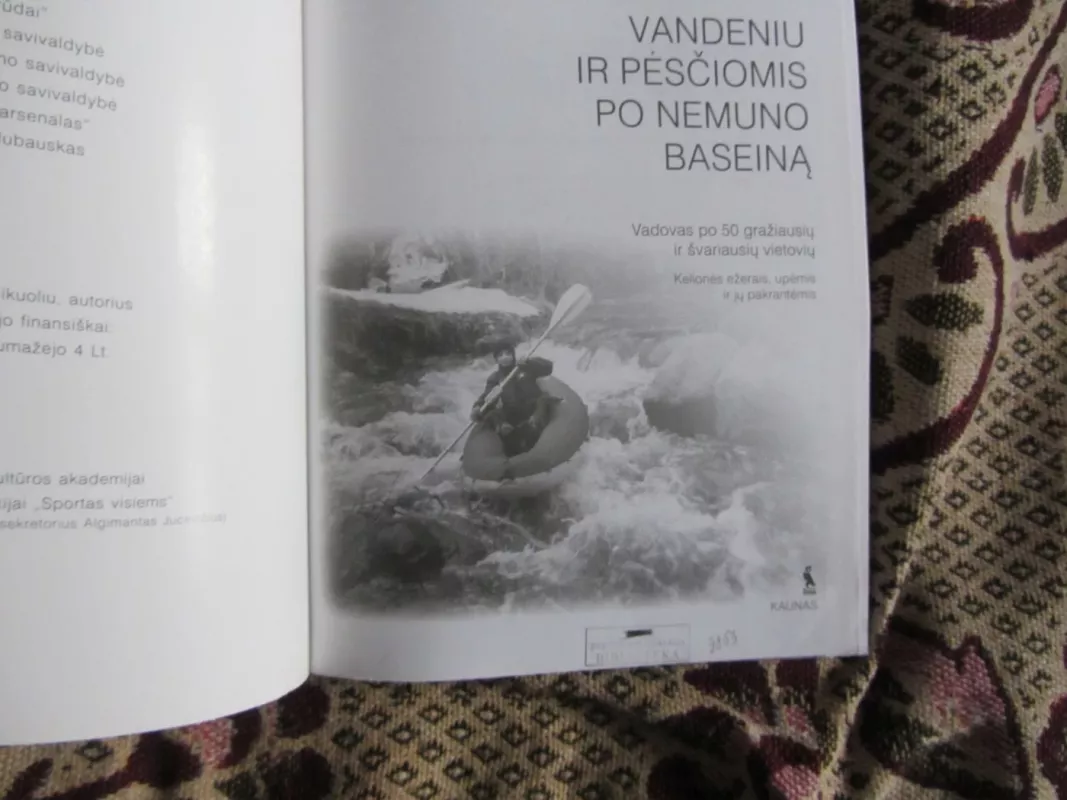 Vandeniu ir pėsčiomis po Nemuno baseiną - Juozas Čepelė, knyga 3