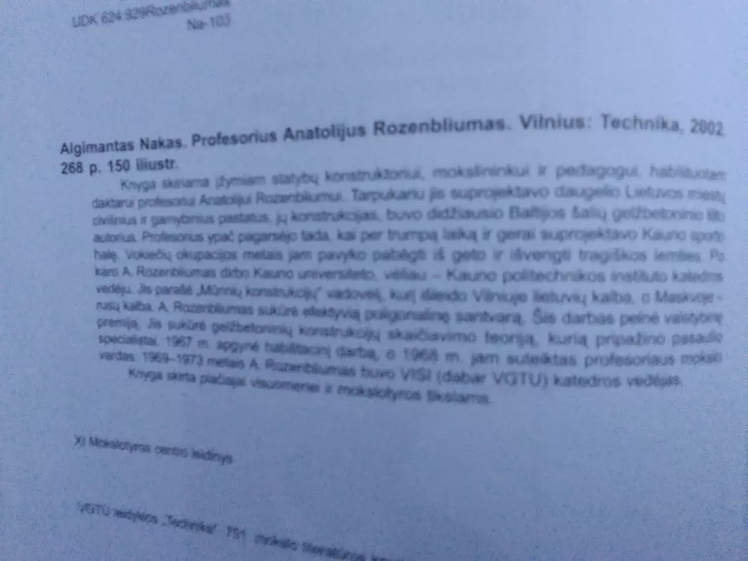 Akademikas Anatolijus Rozenbliumas - Audrius Nakas, knyga 5