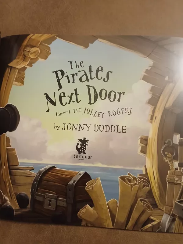 The pirates next door - Jonny Duddle, knyga 3