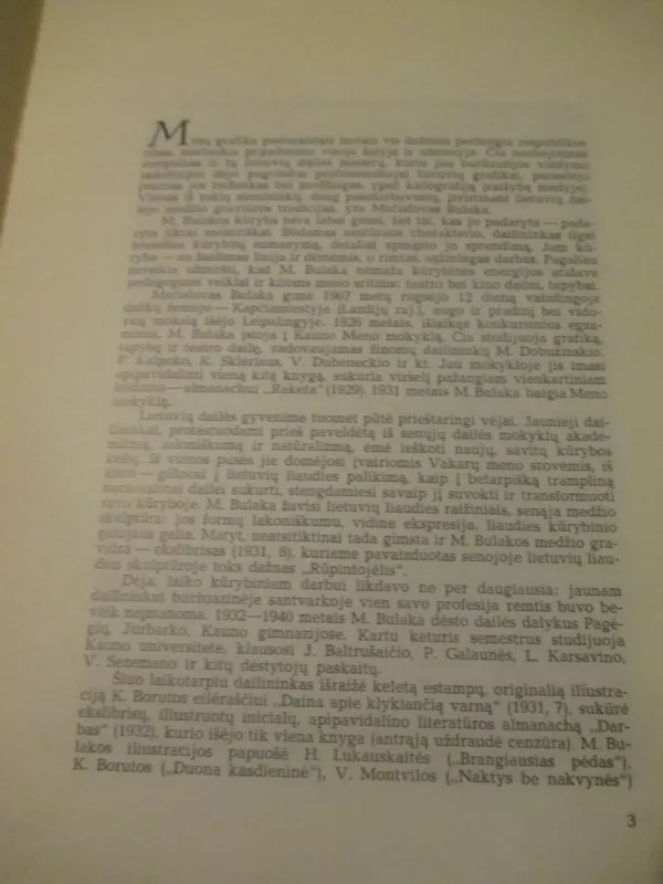 Medžio raižiniai - Mečislovas Bulaka, knyga 6