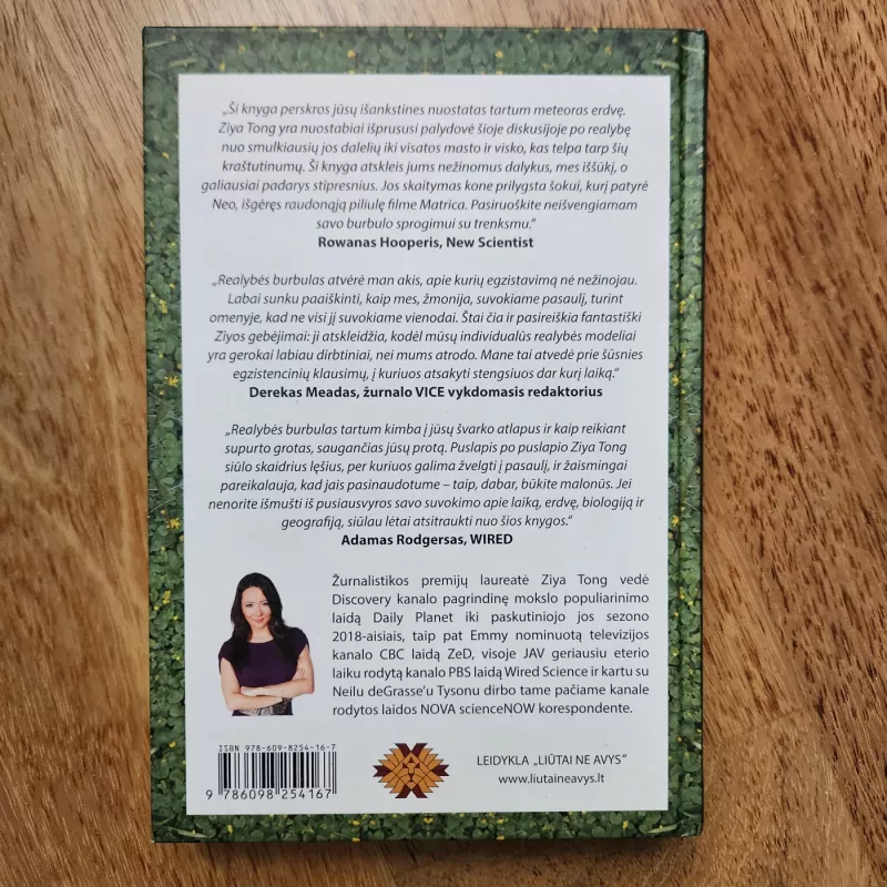REALYBĖS BURBULAS: paslėptos tiesos, aklosios dėmės ir pavojingos iliuzijos, formuojančios mūsų pasaulį - Ziya Tong, knyga 3