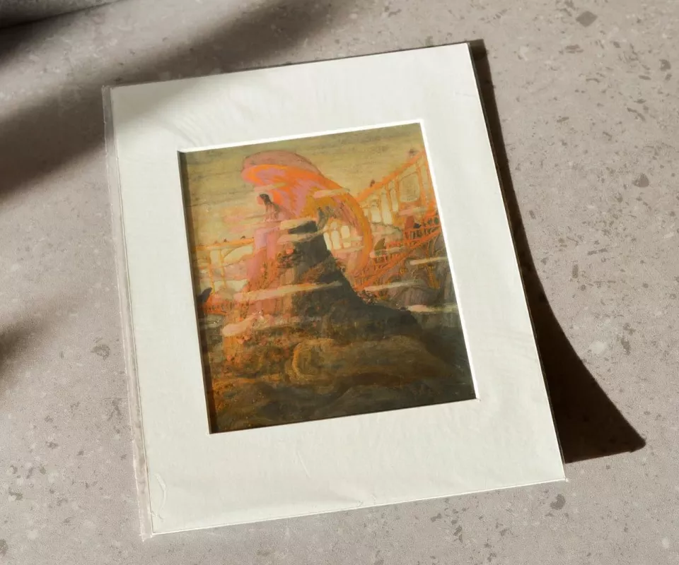 Pasportuota M. K. Čiurlionio reprodukcija - , namai ir interjeras 3