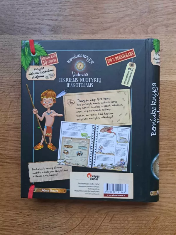 Berniuko knyga. Vadovas tikriems nuotykių ieškotojams - Michele Lecreux, knyga 3