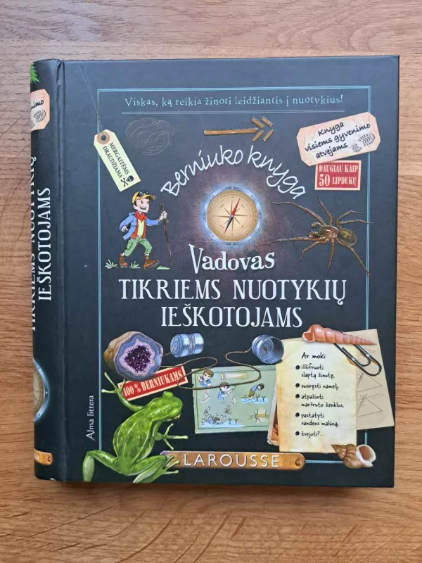 Berniuko knyga. Vadovas tikriems nuotykių ieškotojams - Michele Lecreux, knyga 2