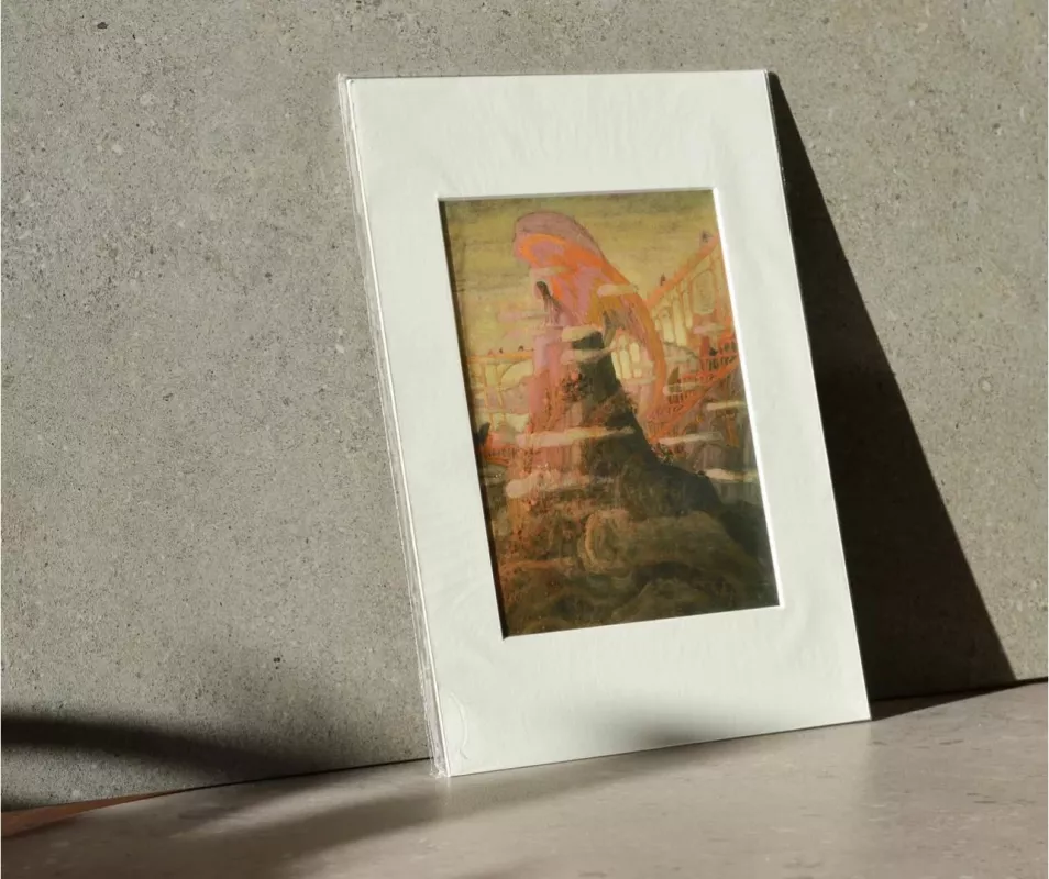 Pasportuota M. K. Čiurlionio reprodukcija - , namai ir interjeras 2