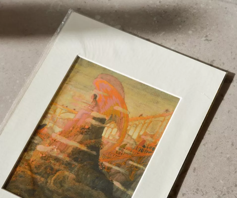 Pasportuota M. K. Čiurlionio reprodukcija - , namai ir interjeras 4