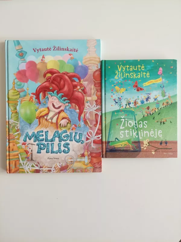 Melagių pilis + Žiogas stiklinėje - Vytautė Žilinskaitė, knyga 2