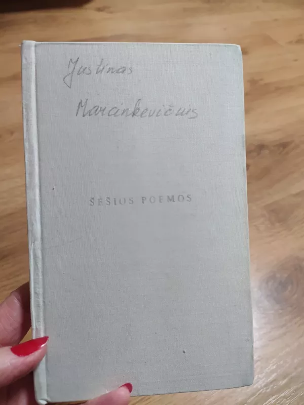 Šešios poemos - Justinas Marcinkevičius, knyga 2