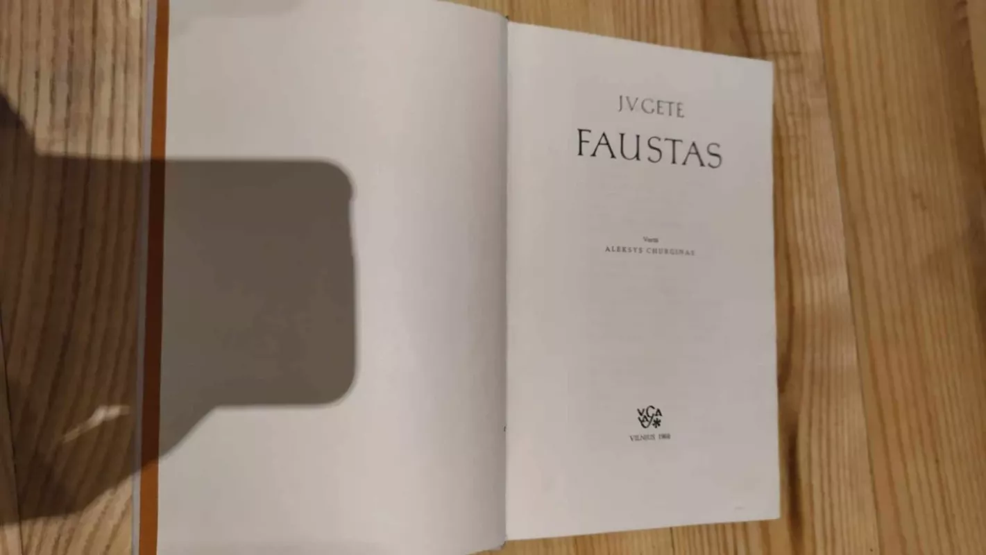 Faustas (Drama) - J. V. Getė, knyga 3