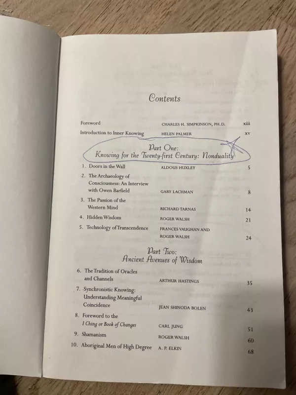 Inner Knowing - Helen Palmer, knyga 4