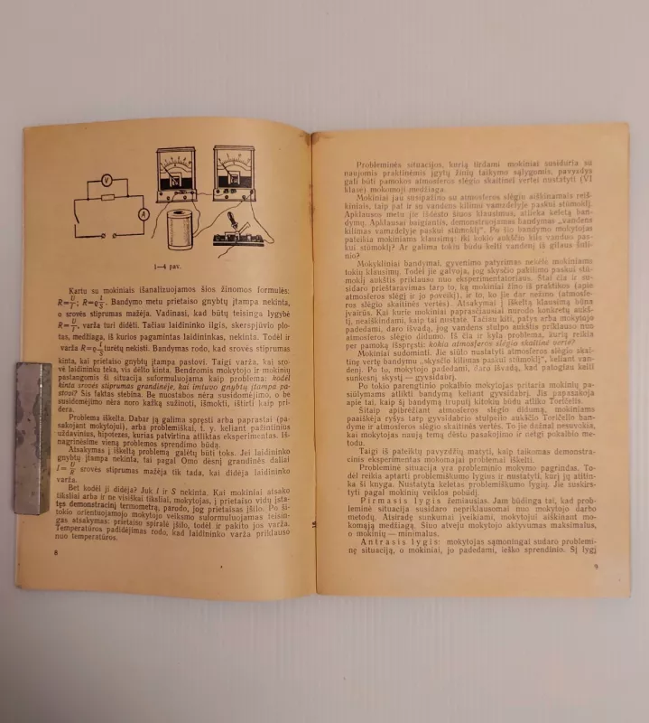 Demonstracinis fizikos eksperimentas ir probleminis mokymas - Michailas Terentjevas, knyga 5