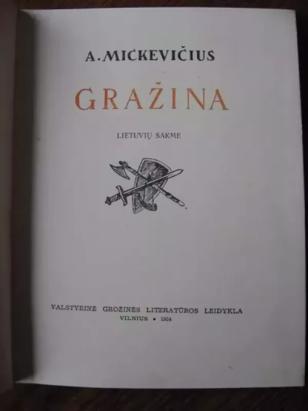 Gražina - A.Mickevičius, knyga 3