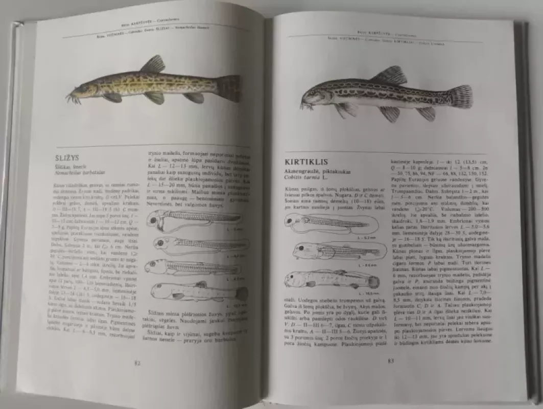 Lietuvos žuvys - Juozas Virbickas, knyga 6