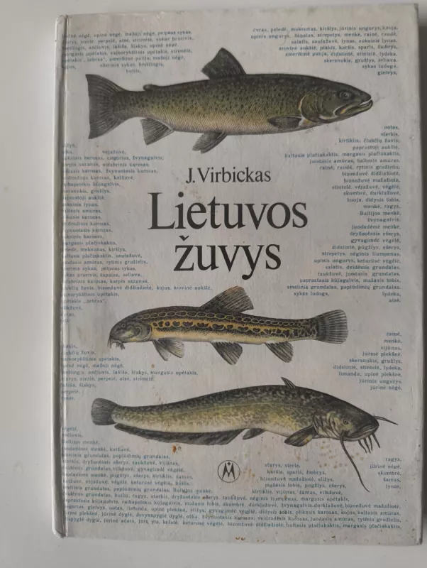 Lietuvos žuvys - Juozas Virbickas, knyga 2