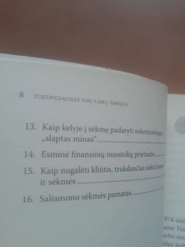 Turtingiausias visų laikų žmogus: karaliaus Saliamono sėkmė, turtų ir laimės paslaptys - Steven K. Scott, knyga 6