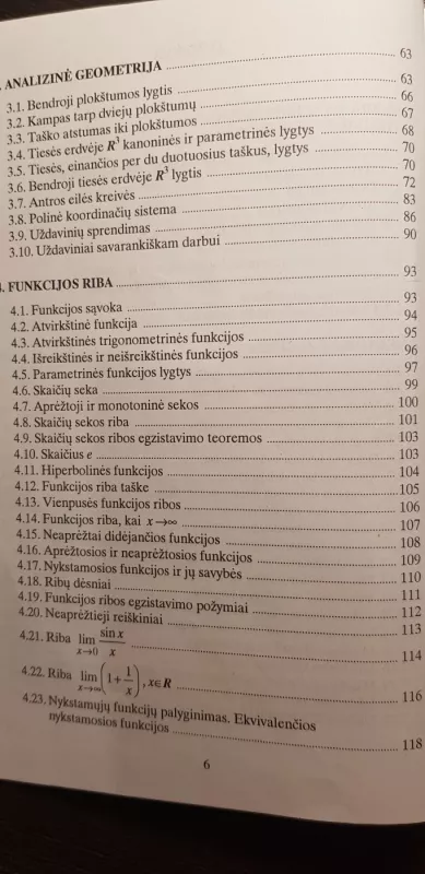 Tiesinė algebra ir diferencialinis skaičiavimas - S. Janušauskaitė, A.  Marčiukaitienė, D.  Prašmantienė, N.  Ratkienė, knyga 5