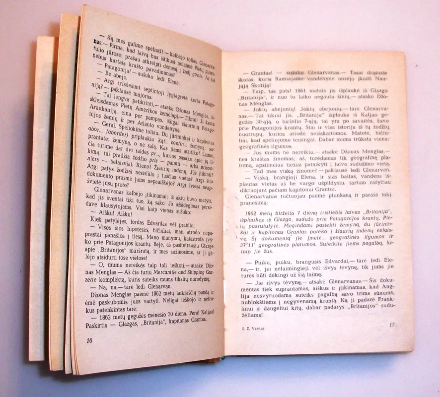 Kapitono Granto vaikai - Žiulis Vernas, knyga 6