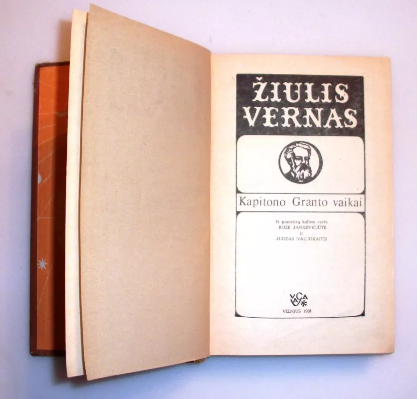 Kapitono Granto vaikai - Žiulis Vernas, knyga 5