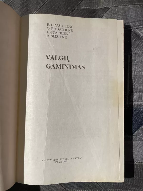 Valgių gaminimas - E. Drąsutienė, knyga 3