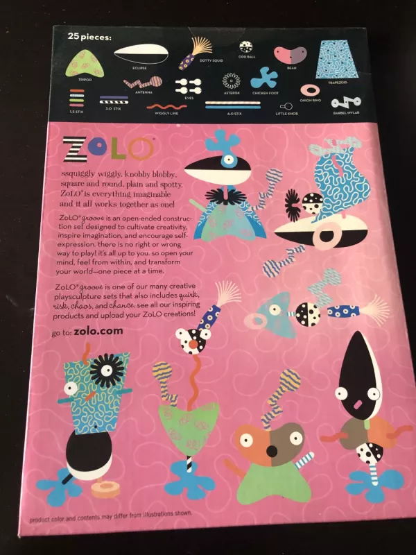 Konstruktorius Zolo Groove - , stalo žaidimas 3