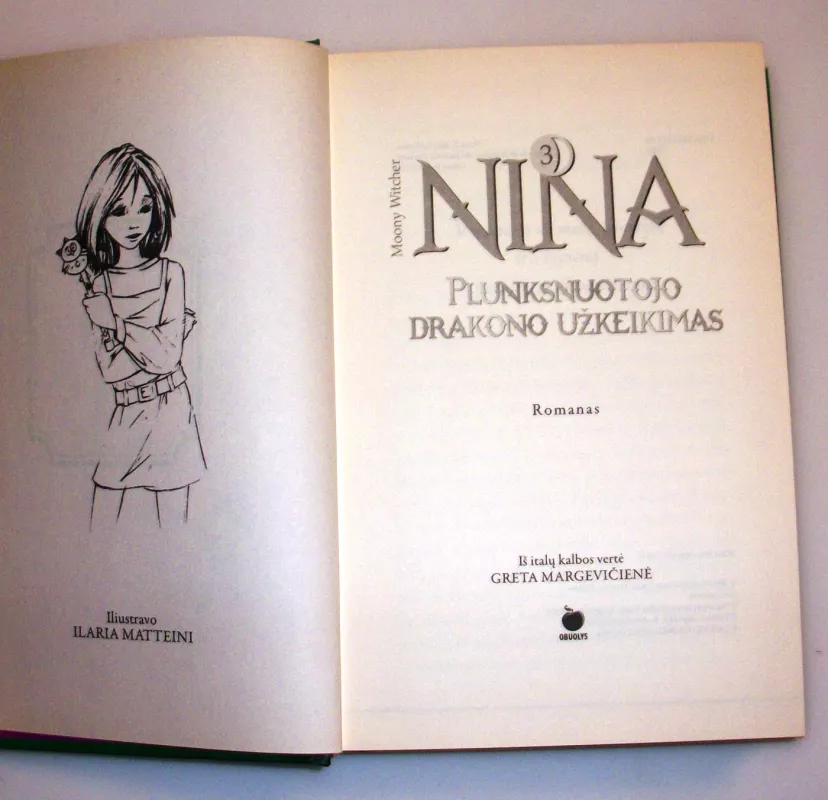 Nina. Plunksnuotojo drakono užkeikimas - Moony Witcher, knyga 5