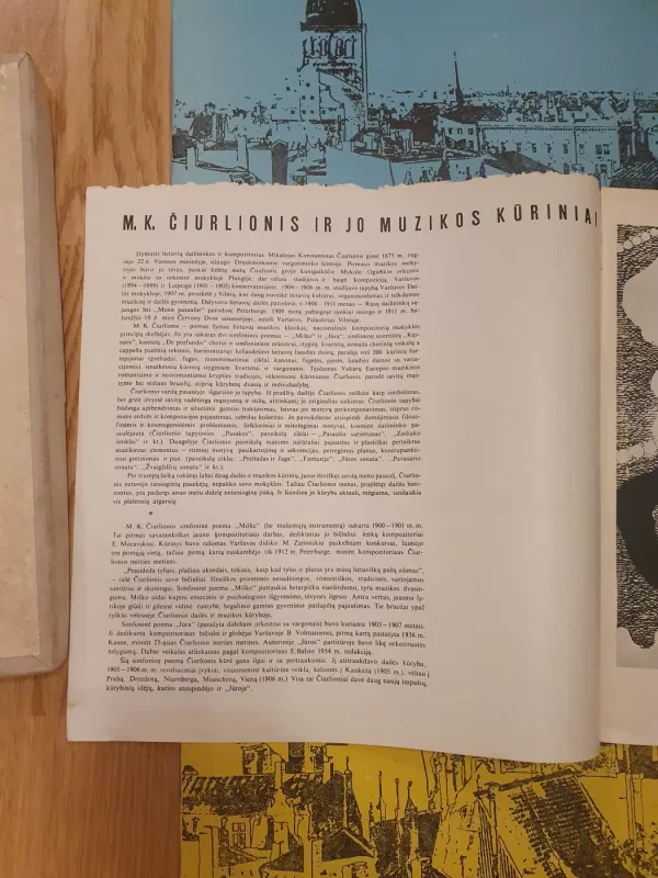 MK Čiurlionis - Mikalojus Konstantinas Čiurlionis, plokštelė 4