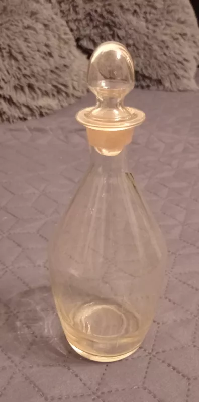 Vintažinis rankų darbo grafinas su dangteliu 500 ml. - , namai ir interjeras 3