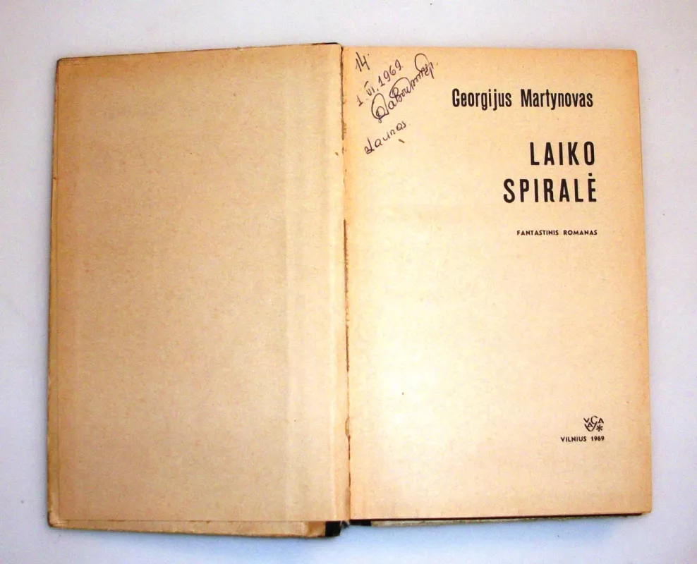 Laiko spiralė - Georgijus Martynovas, knyga 6