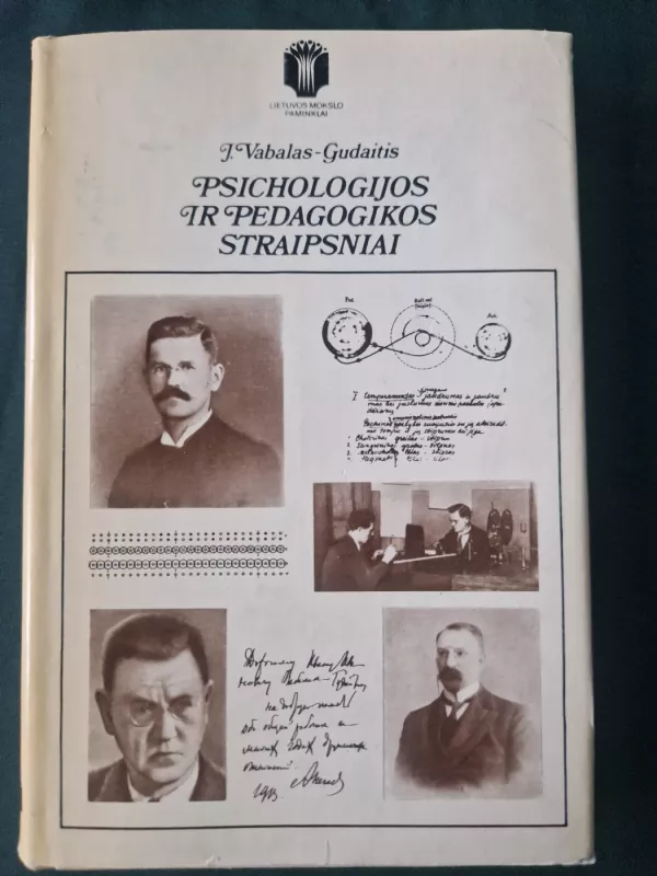 Psichologijos ir pedagogikos straipsniai - J. Vabalas–Gudaitis, knyga 2