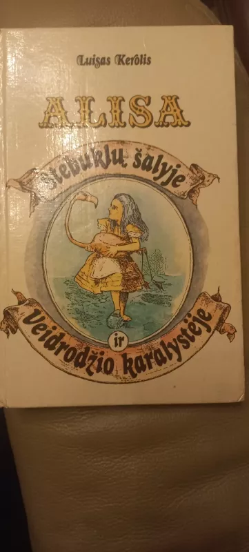 Alisa Stebuklų šalyje ir Veidrodžių karalystėje - Luisas Kerolis, knyga 2