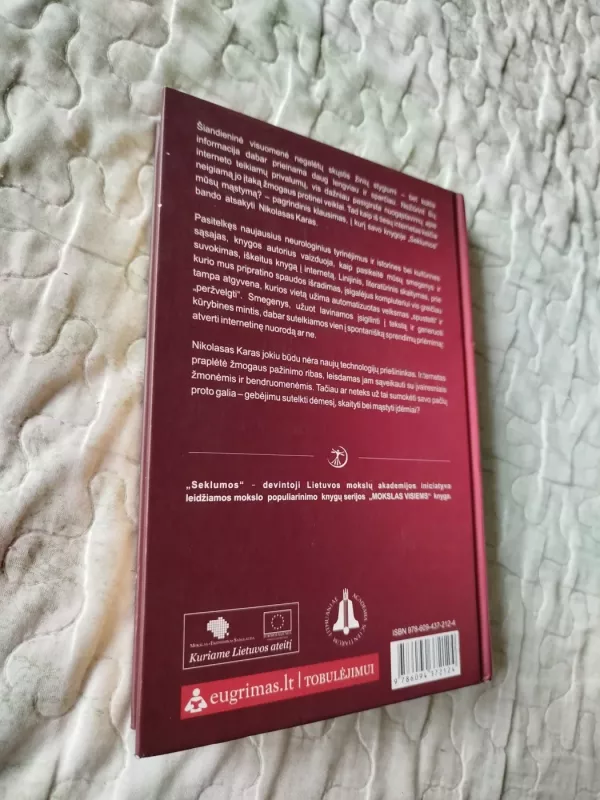 Seklumos - Nicholas Carr, knyga 6