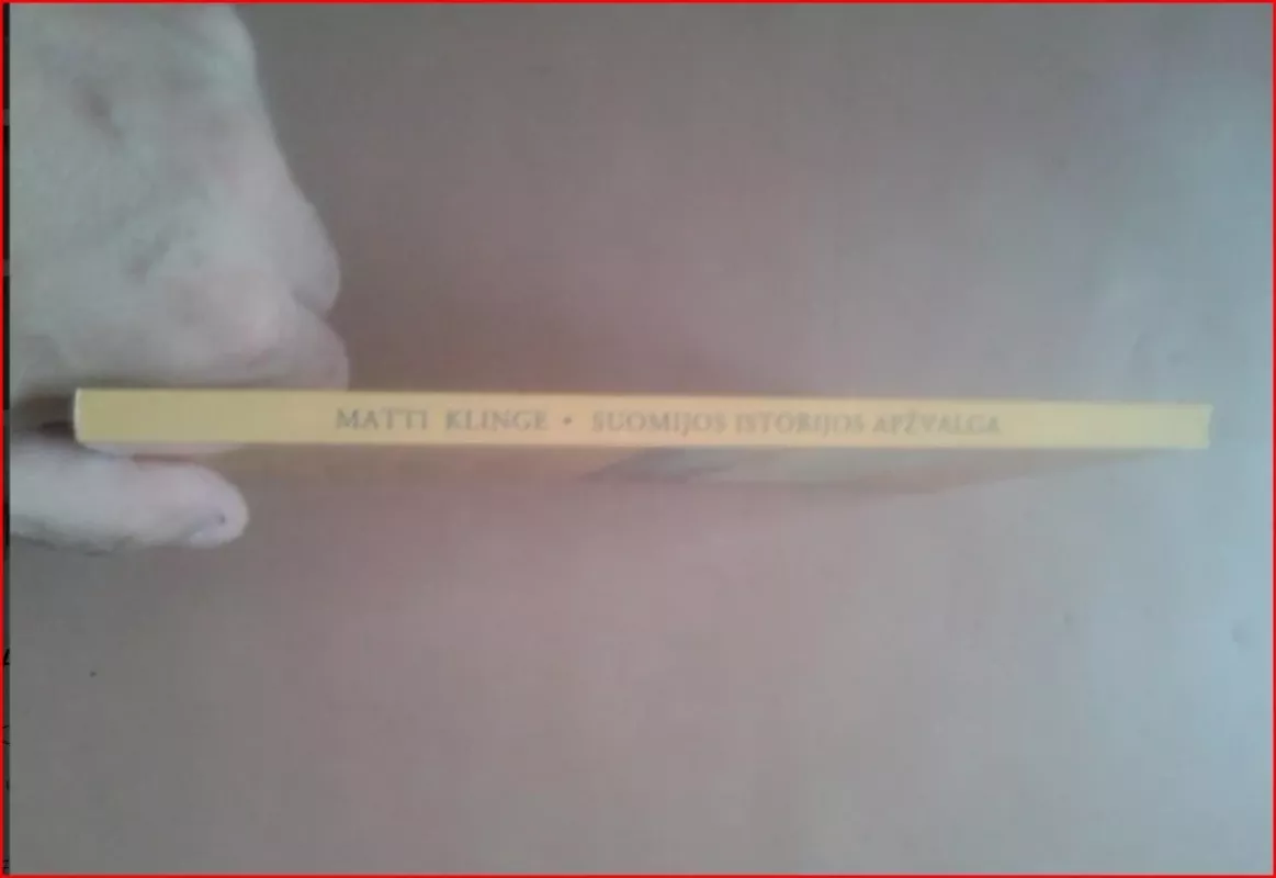 Suomijos istorijos apžvalga - Matti Klinge, knyga 3