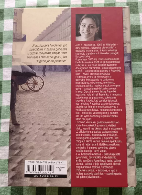 Užverstas dienoraštis - Jette A. Kaarsbol, knyga 3