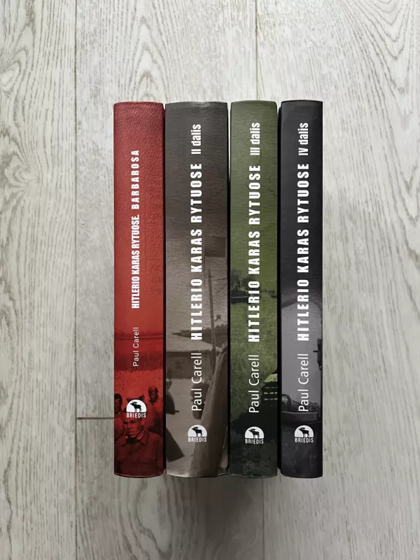 Hitlerio karas Rytuose. I dalis. Barbarosa - Paul Carell, knyga 3