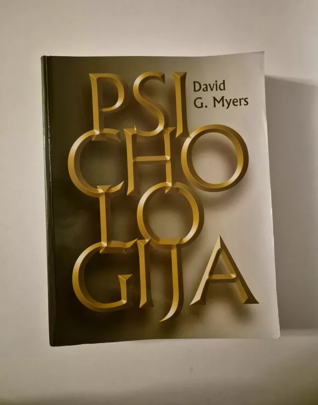 Psichologija - David G. Myers, knyga 2