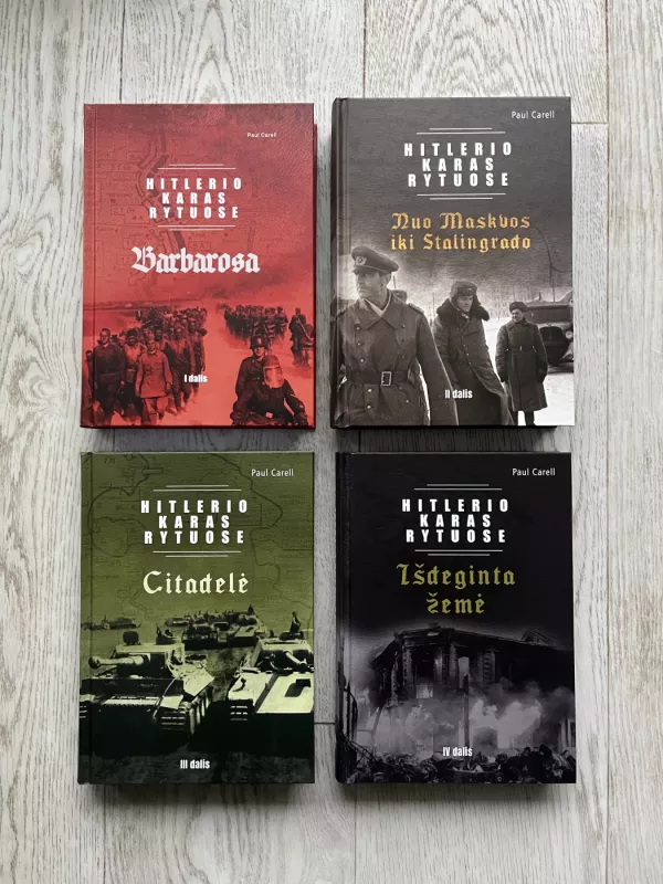 Hitlerio karas Rytuose. I dalis. Barbarosa - Paul Carell, knyga 2