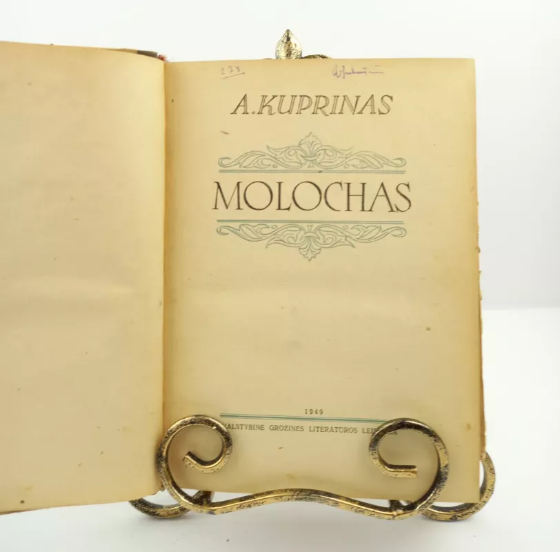 Molochas 1949m. - A. Kuprinas, knyga 4