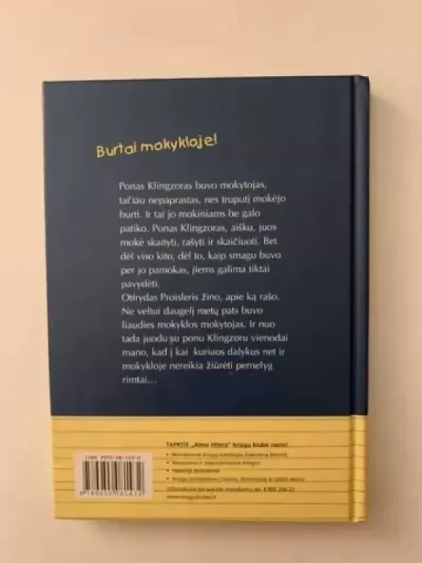 Ponas Klingzoras truputį mokėjo burti - Otfried Preussler, knyga 3