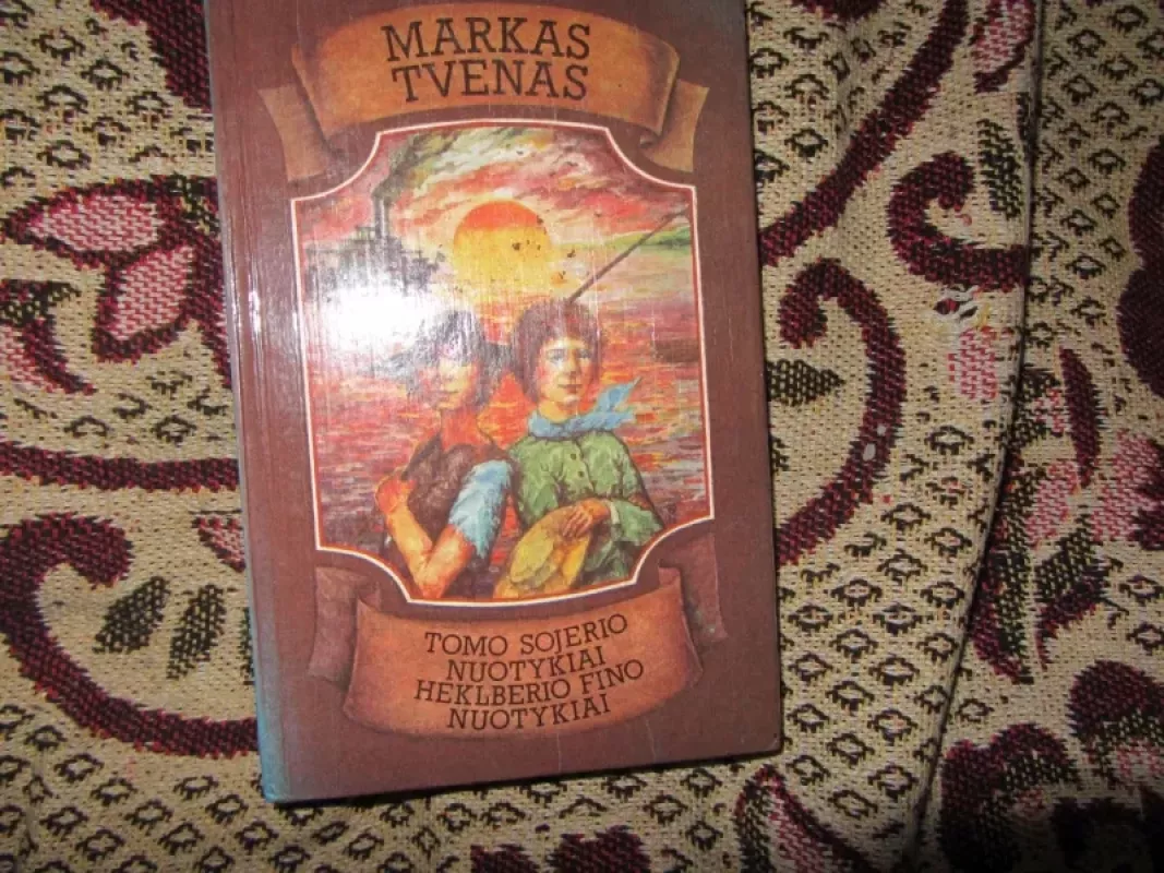 Tomo Sojerio nuotykiai. Heklberio Fino nuotykiai - Markas Tvenas, knyga 2