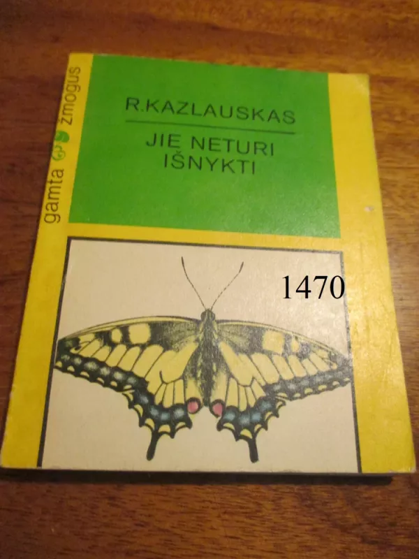 Jie neturi išnykti - Ričardas Kazlauskas, knyga 2