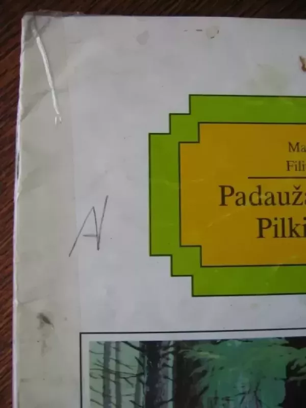 Padauža voveriukas Pilkis Pilkutis - Madlena Rajon, Filipas  Salambjė, knyga 4