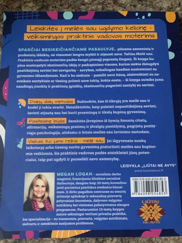 Meilė sau - Megan Logan, knyga 3