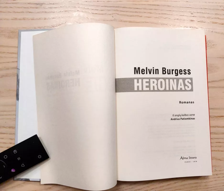 Heroinas - Melvin Burgess, knyga 3