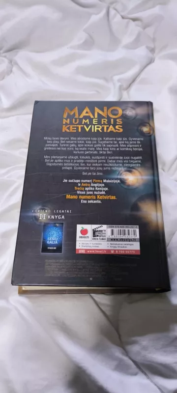 Mano numeris ketvirtas - Lore Pittacus, knyga 2