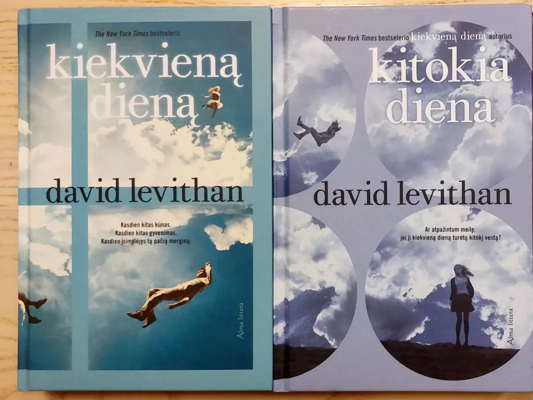 Kiekvieną dieną ir Kitokia diena (2 knygos) - David Levithan, knyga 2