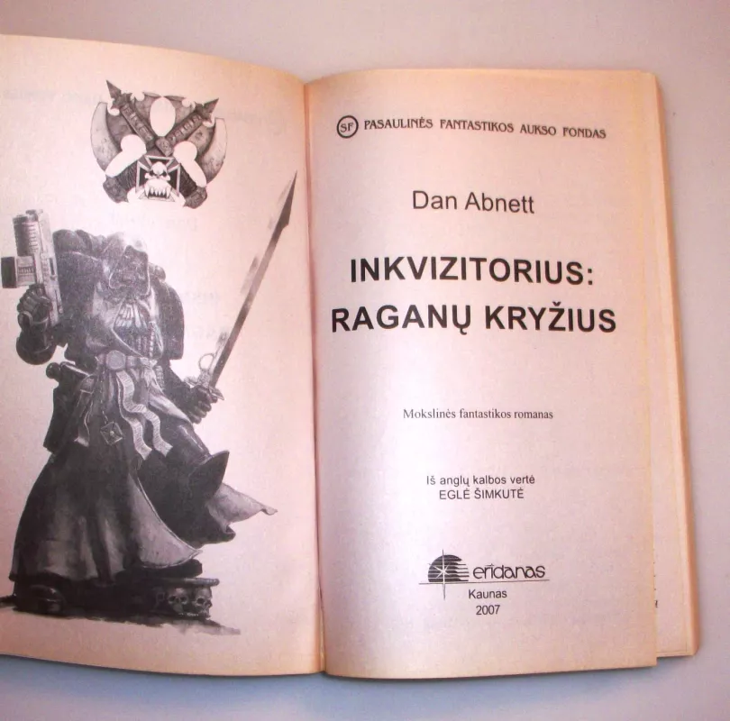 Inkvizitorius: raganų kryžius - Dan Abnett, knyga 6