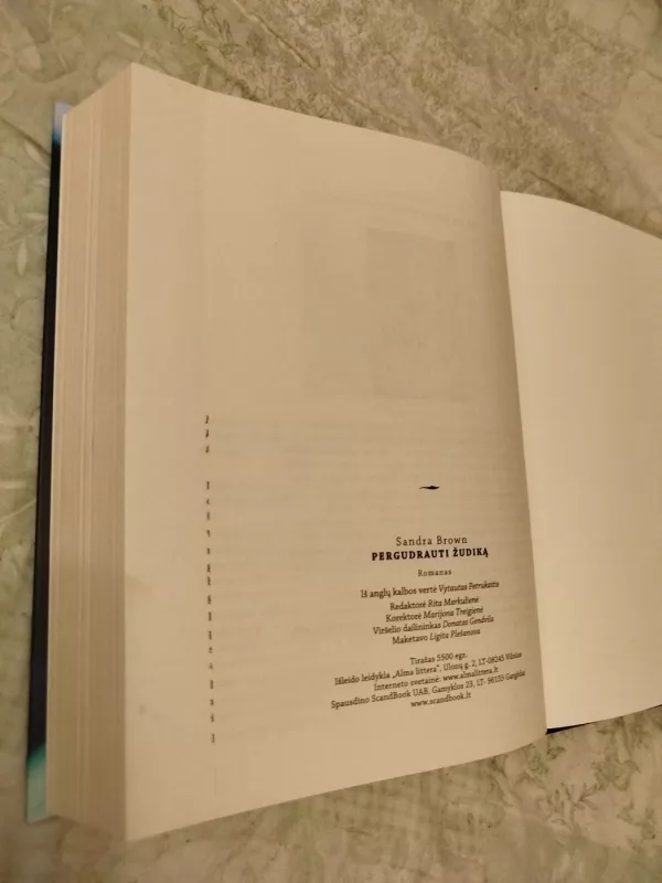 Pergudrauti žudiką - Sandra Brown, knyga 5