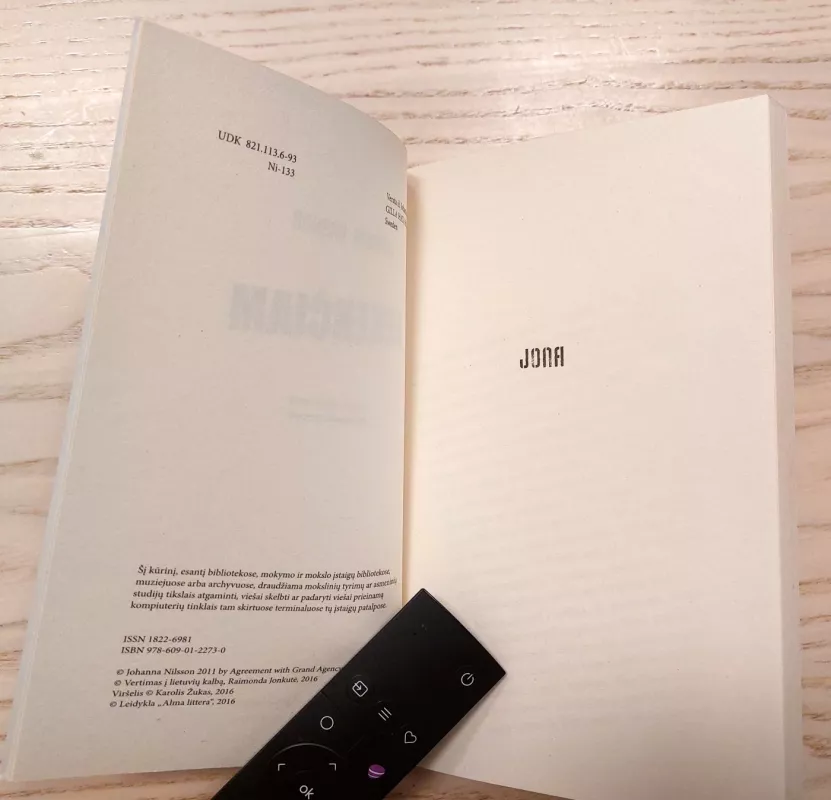 Nekenčiam - Johanna Nilsson, knyga 3