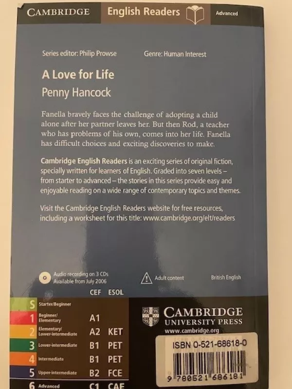 A love for life - Penny Hancock, knyga 3