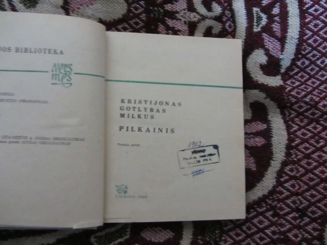 Pilkainis - K. G. Milkus, knyga 3